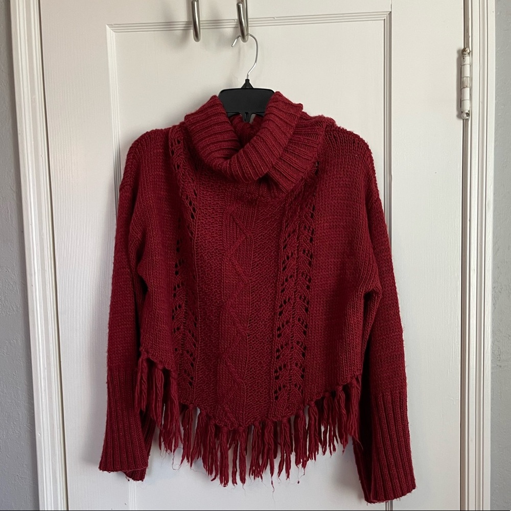 Knitted turtleneck
